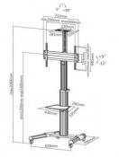 Подставка напольная Sunne S21 silver 4 – techzone.com.ua Подставка напольная Sunne S21 silver 4 – techzone.com.ua