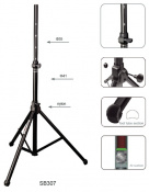 Стійка для акустичної системи SOUNDKING SB307B 2 – techzone.com.ua