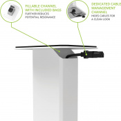 Стійки для акустики Kanto SX22 White 3 – techzone.com.ua Стійки для акустики Kanto SX22 White 3 – techzone.com.ua