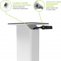 Стійки для акустики Kanto SX22 White 3 – techzone.com.ua