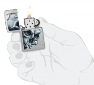 Запальничка Zippo 207 Skull & Flame (46587) 4 – techzone.com.ua Запальничка Zippo 207 Skull & Flame (46587) 4 – techzone.com.ua