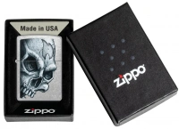Запальничка Zippo 207 Skull & Flame (46587) 5 – techzone.com.ua Запальничка Zippo 207 Skull & Flame (46587) 5 – techzone.com.ua