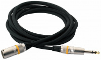 ROCKCABLE RCL30383 D6M BA - Microphone Cable - XLR (m) / TRS Jack (3m)