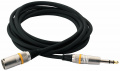 ROCKCABLE RCL30383 D6M BA - Microphone Cable - XLR (m) / TRS Jack (3m) 1 – techzone.com.ua