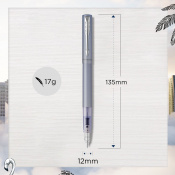 Ручка перьевая Parker VECTOR XL Metallic Silver Blue CT FP M 06 112 4 – techzone.com.ua Ручка перьевая Parker VECTOR XL Metallic Silver Blue CT FP M 06 112 4 – techzone.com.ua
