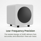 Сабвуфер Kanto SUB6 White 4 – techzone.com.ua Сабвуфер Kanto SUB6 White 4 – techzone.com.ua