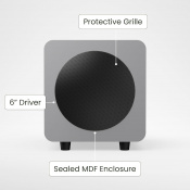 Сабвуфер Kanto SUB6 White 6 – techzone.com.ua Сабвуфер Kanto SUB6 White 6 – techzone.com.ua