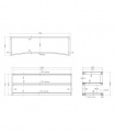 Стойка Norstone Esse Curve 1500 Black (NORESSCURBKBK) 3 – techzone.com.ua