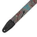 LEVY'S MP2DU-001 2″ Down Under Series Poly Guitar Strap - Bird and Snake 2 – techzone.com.ua