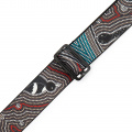LEVY'S MP2DU-001 2″ Down Under Series Poly Guitar Strap - Bird and Snake 3 – techzone.com.ua
