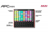 MIDI контролер Akai Professional APC Mini II 5 – techzone.com.ua MIDI контролер Akai Professional APC Mini II 5 – techzone.com.ua