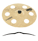 SABIAN 16" HHX Evolution O-Zone Crash (Brilliant) 2 – techzone.com.ua