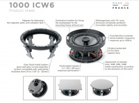 Встраиваемая акустика Focal 1000 ICW6 5 – techzone.com.ua Встраиваемая акустика Focal 1000 ICW6 5 – techzone.com.ua