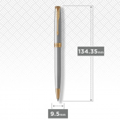 Ручка кулькова Parker SONNET UKRAINE Stainless Steel GT BP Тризуб 84132_T001b 4 – techzone.com.ua Ручка кулькова Parker SONNET UKRAINE Stainless Steel GT BP Тризуб 84132_T001b 4 – techzone.com.ua