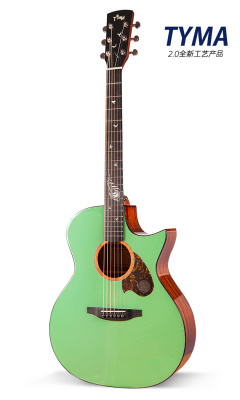 Акустична гітара Tyma TG-5 Live MG (Mint Green) – techzone.com.ua