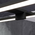 Дзеркало SANWERK SIMPLI Minima 80х65 зі світильником LED NC-LE72 black (60cm) AL,ZS0000351 3 – techzone.com.ua