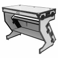 UDG Ultimate FlightCase Portable Z-Style DJ Table Wh Plus(W) (U91072WH) 2 – techzone.com.ua