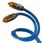 Кабель Melodika SB2R15 Sky Blue Cable 2RCA - 2RCA 1,5m 1 – techzone.com.ua