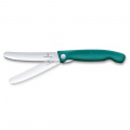 Складаний ніж для пікніка Victorinox Swiss Classic 11см хвил зел 6.7834.FC1 5 – techzone.com.ua