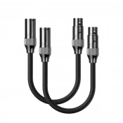 Кабель Fosi Audio XLR 0.3m (пара) 1 – techzone.com.ua