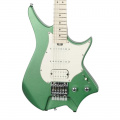 Безголовая электрогитара HILS HNS1M S/MEG (Satin Metallic Emerald Green) 3 – techzone.com.ua