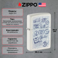 Запальничка Zippo 214 Stamps Design 46371 2 – techzone.com.ua