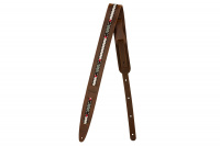 Ремінь гітарний FENDER STRAP ACOUSTIC PARAMOUNT LATHER BROWN 1 – techzone.com.ua
