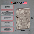 Запальничка Zippo 150 3D Metal Head Design 46357 2 – techzone.com.ua