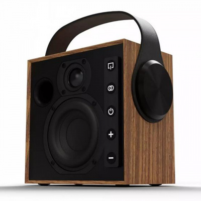 Бездротова акустична система Morel Biggie Oak wood – techzone.com.ua