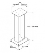Стійки під акустику Norstone ALVA Plus Light Oak (NORALVAPLO) 8 – techzone.com.ua Стійки під акустику Norstone ALVA Plus Light Oak (NORALVAPLO) 8 – techzone.com.ua