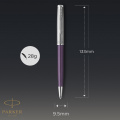 Ручка шариковая Parker SONNET Essentials Metal & Violet Lacquer CT BP 83 432 3 – techzone.com.ua