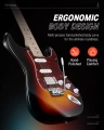 Donner Music DST-152 Electric Guitar Kit Sunburst EC1415 3 – techzone.com.ua