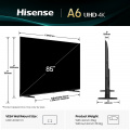 Телевізор HISENSE 85A6Q 6 – techzone.com.ua