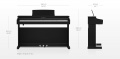 Цифрове фортепіано Kawai CX202B чорне 2 – techzone.com.ua