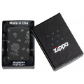 Запальничка Zippo 218C Flower Skulls Design 48931 4 – techzone.com.ua