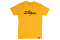 ZILDJIAN CLASSIC LOGO GOLD T-SHIRT LARGE Футболка 1 – techzone.com.ua