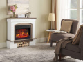 Електрокамін ArtiFlame Woodley AF23BS білий - дуб сірий 5 – techzone.com.ua