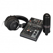 YAMAHA AG03MK2 LSPK Live Streaming Pack (Black)