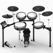 Електронна ударна установка Artesia Legacy A250 Black Metallic Stripe 1 – techzone.com.ua
