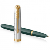 Ручка перьевая Parker PARKER 51 Premium Forest Green GT FP F 56 311 3 – techzone.com.ua Ручка перьевая Parker PARKER 51 Premium Forest Green GT FP F 56 311 3 – techzone.com.ua