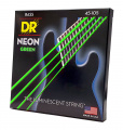 DR Strings NEON Green Bass - Medium (45-105) 3 – techzone.com.ua