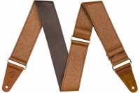 Ремінь для гітари Fender 2" Tooled Leather Strap Brown 1 – techzone.com.ua