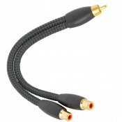 Перехідник AudioQuest Splitter M22F-FLX-X (Male RCA -> 2 Female RCA) 1 – techzone.com.ua