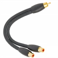 Переходник AudioQuest Splitter M22F-FLX-X (Male RCA -> 2 Female RCA) 1 – techzone.com.ua