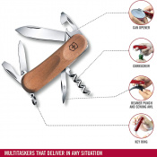 Складной нож Victorinox EVOWOOD 10 2.3801.63 6 – techzone.com.ua Складной нож Victorinox EVOWOOD 10 2.3801.63 6 – techzone.com.ua