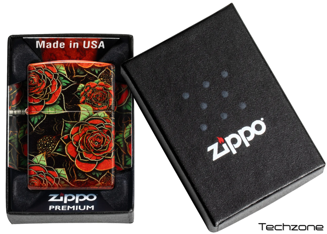 Запальничка Zippo 48458 Red Roses Design 46849 5 – techzone.com.ua Запальничка Zippo 48458 Red Roses Design 46849 5 – techzone.com.ua