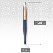 Ручка шариковая Parker JOTTER XL Matt Blue & Gold GT BP 13 132 2 – techzone.com.ua Ручка шариковая Parker JOTTER XL Matt Blue & Gold GT BP 13 132 2 – techzone.com.ua