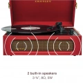 Програвач вінілових платівок Crosley Voyager Burgundy (CR8017B-BU) 7 – techzone.com.ua