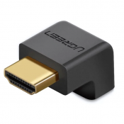 Адаптер Ugreen HD112 HDMI Male to Female Angled Adapter-Down Black (20109)