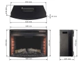 Електрокамін ArtiFlame AF25 Panoramic 6 – techzone.com.ua